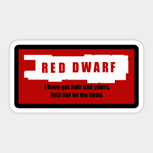 Red Dwarf Sticker